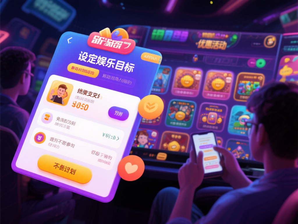 设定娱乐目标，避免盲目参与
优惠活动往往会吸引大