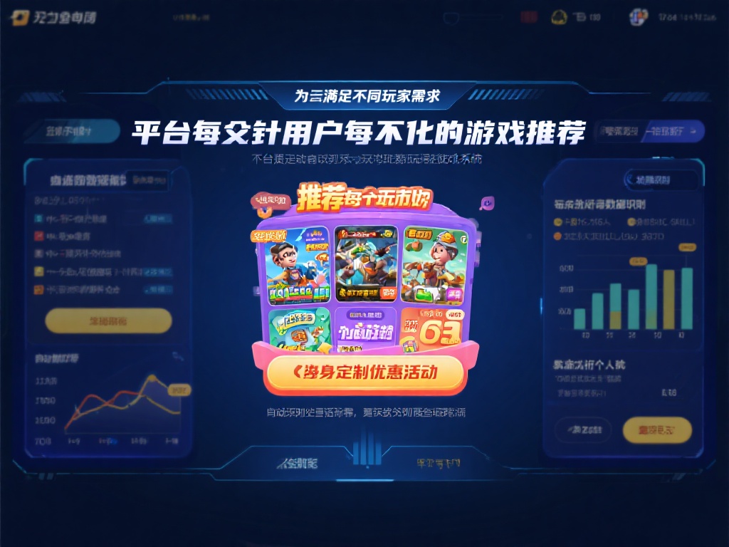 为了满足不同玩家的需求，平台针对每位用户提供个性化